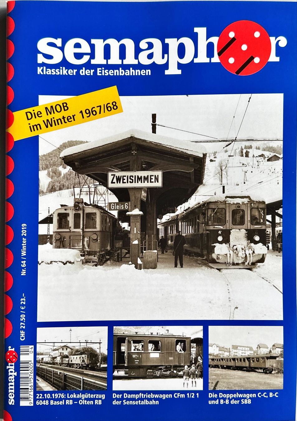 Riviste & Magazine: Semaphor Winter 2019 Nr. 64 – Nuovo e nell'imballaggio originale da Murgenthal venduto da View