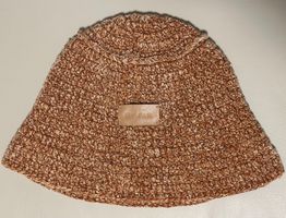 By Far ROBBIE Hut Braun Beige Mütze Cap Damen Herren