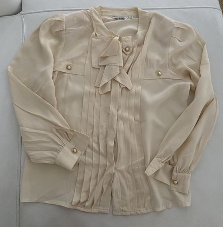 Modissa Seiden Bluse 🌸