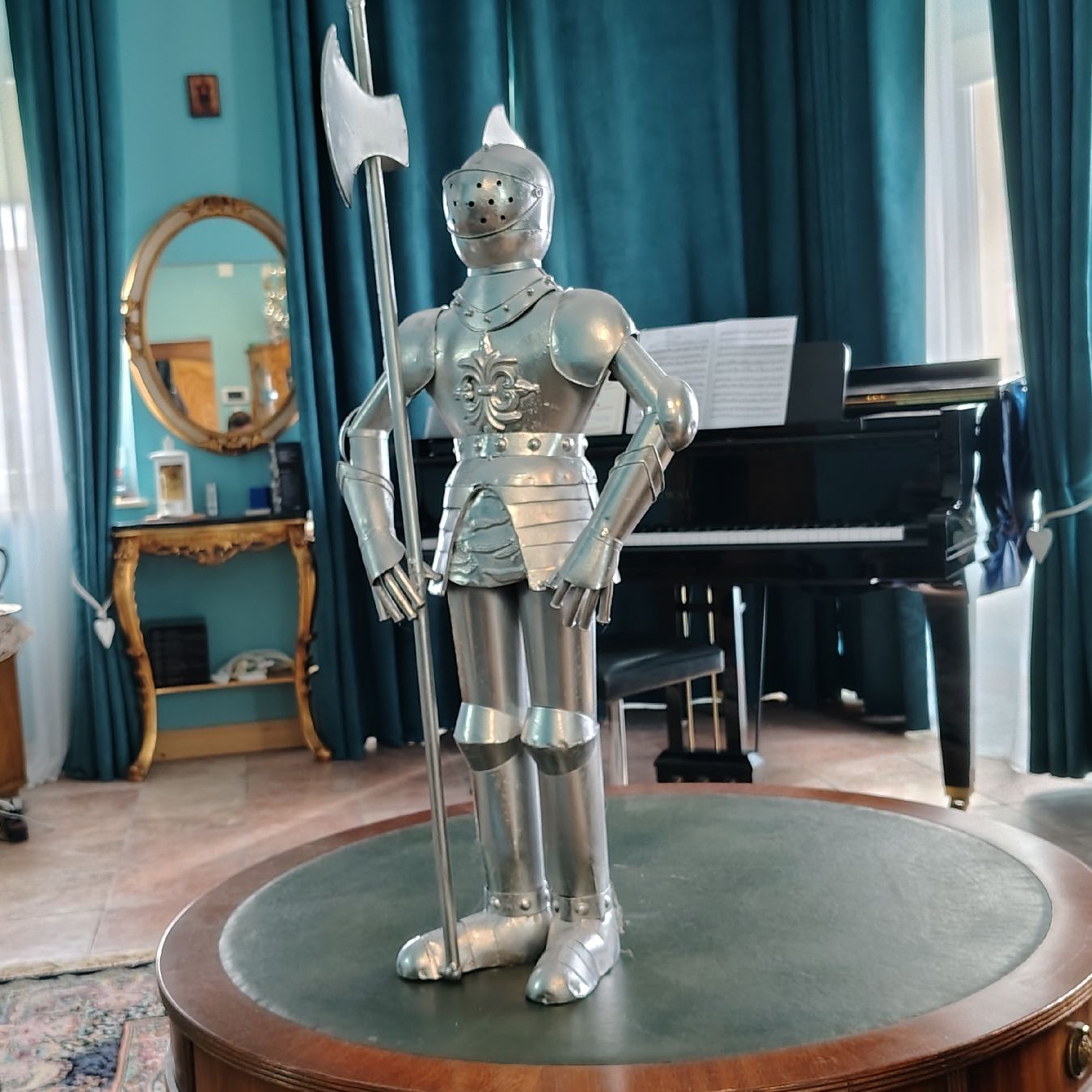 Statuette: Knight in Armour - Height 89cm – Usato da Dietikon venduto da aberdeen30 6