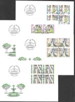 4 FDC Pro Patria 2000 Serie Viererblöcke Carouge 10.5.2000