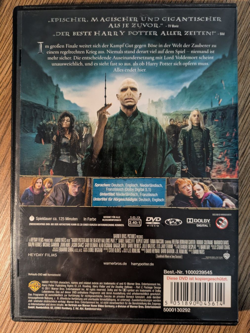 Tutti i DVDs: DVD's Harry Potter – Usato da Wangen an der Aare venduto da eggerclaudia 4