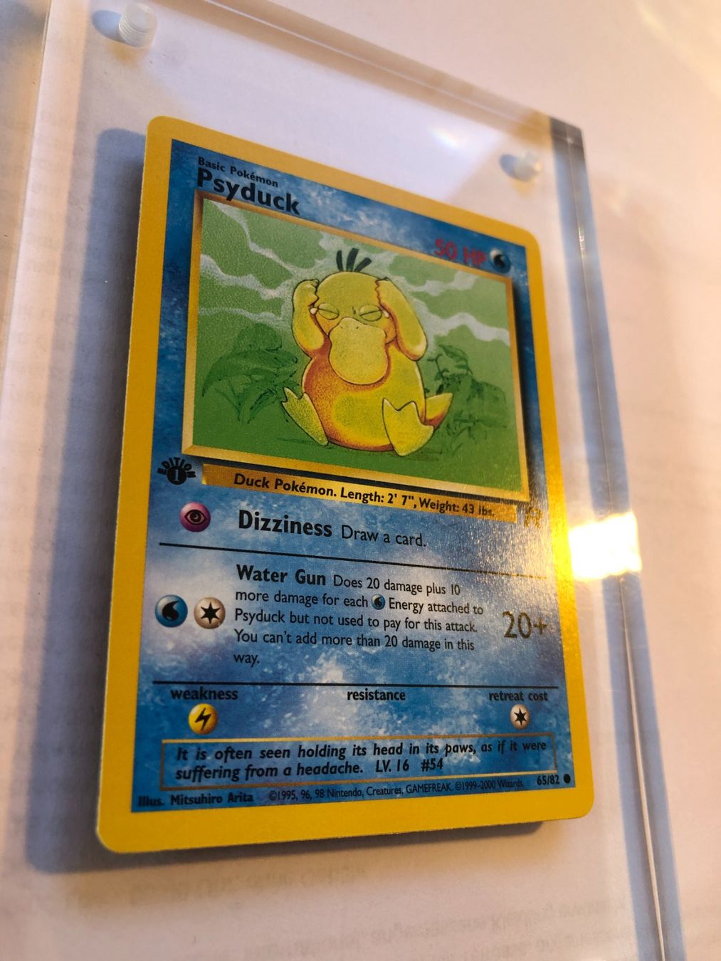 Carte collezionabili: Psyduck 1st Team Rocket - MINT - ab 1.- – Usato da Giubiasco venduto da dan_pr8b 1