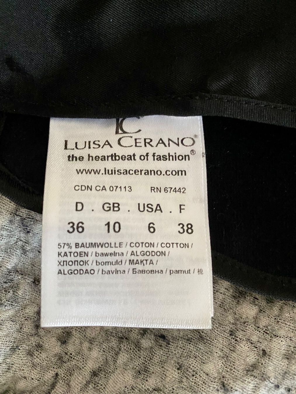 Luisa Cerano Giacche: LUISA CERANO Blazer Gr. 36 – Usato da Jona venduto da Flamingoo 5