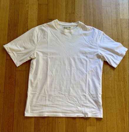Merz b. Schwanen Good Basics T-Shirt M Weiß Top Zustand