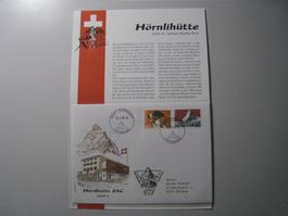 Ersttagsbrief Hörnlihütte 1998