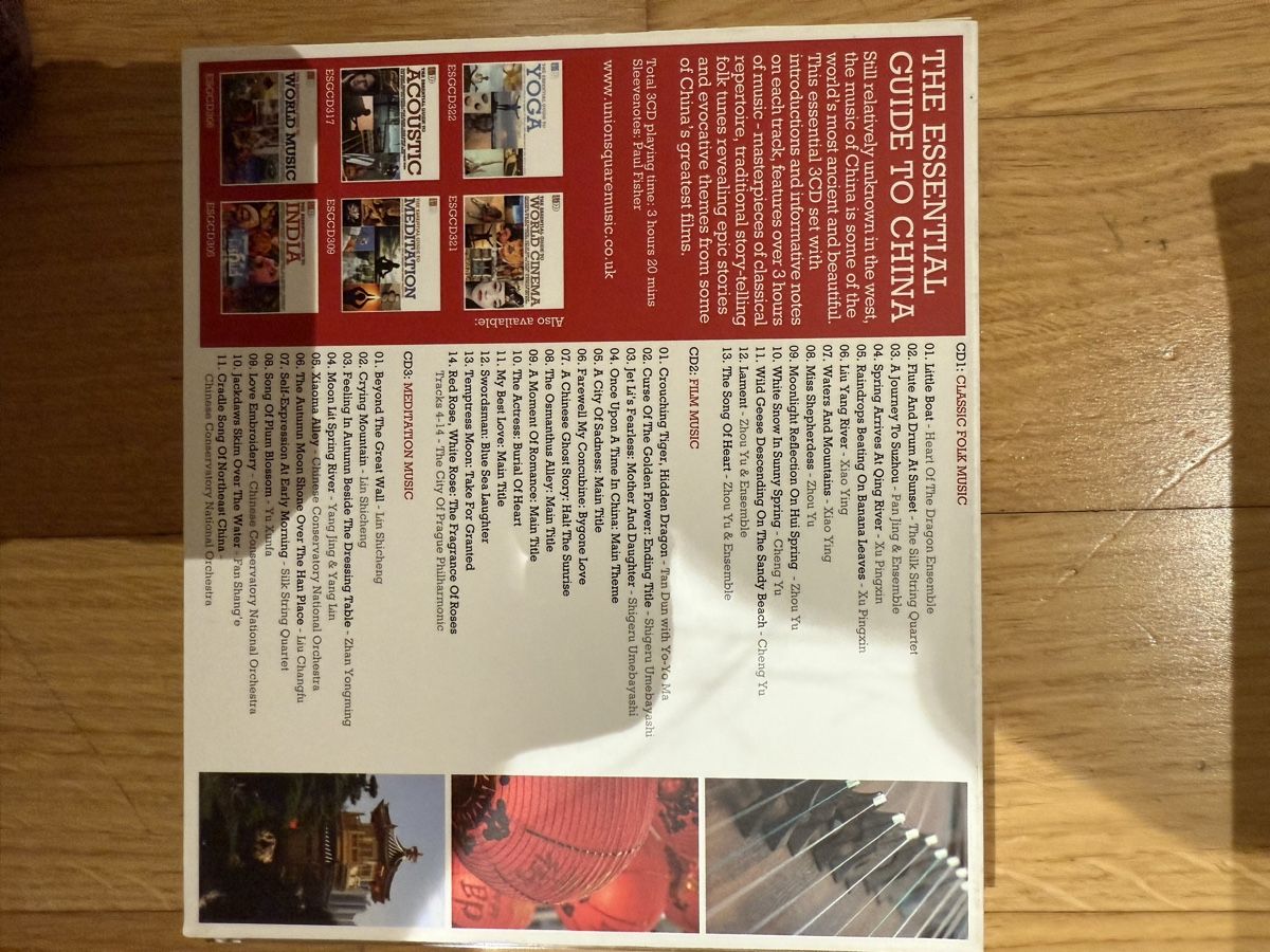 CD: China 3 CD‘s NEU – Nuovo e nell'imballaggio originale da Rotkreuz venduto da SpitfireSG 1