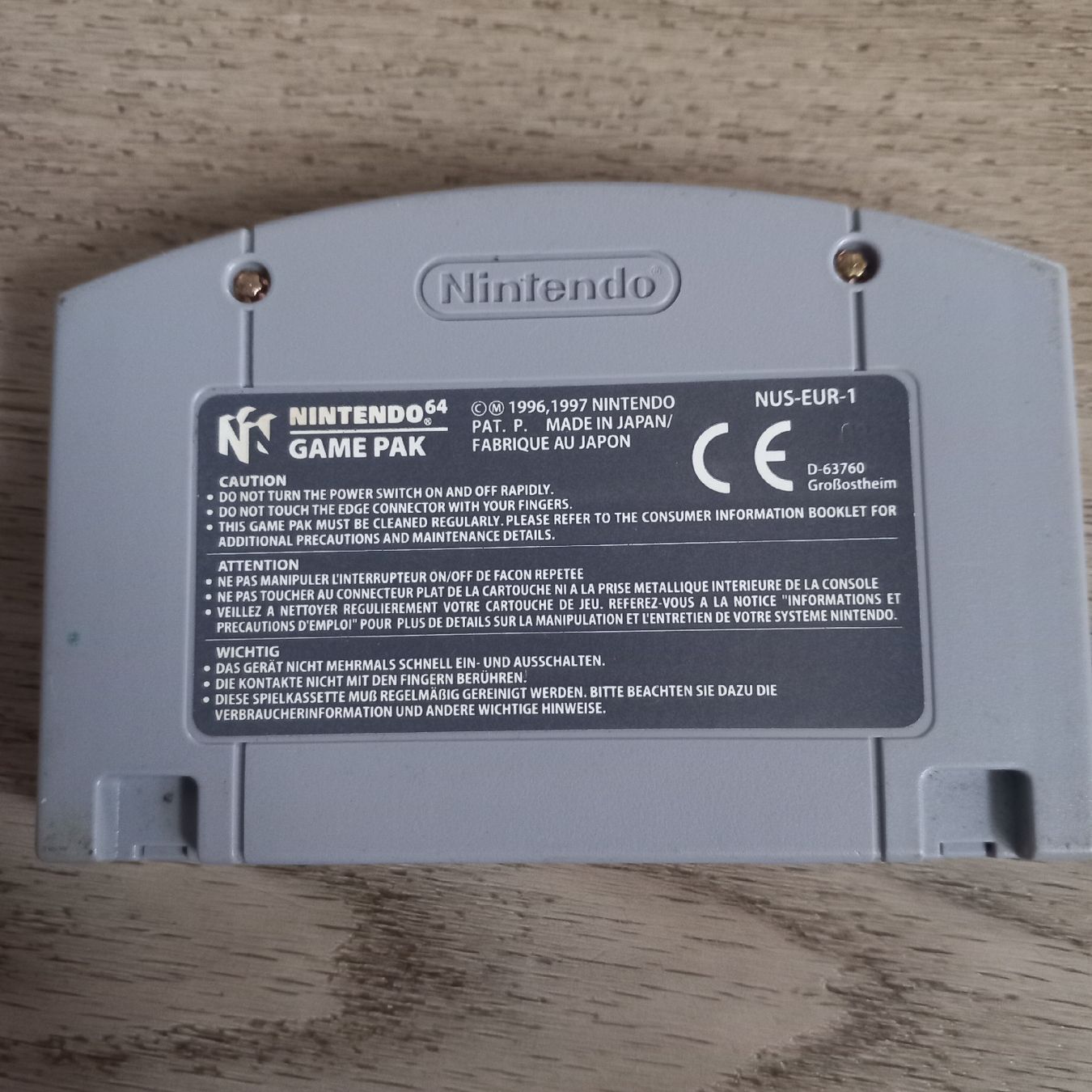 Nintendo Spiele: Tony hawks jeu Nintendo 64 – Gebraucht aus Chavannes-de-Bogis von senator635 1