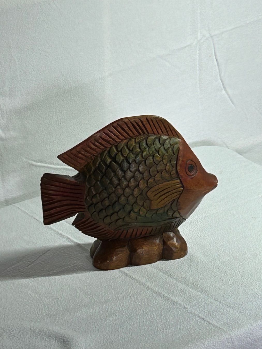 Sculture & Statue: Fisch in Holz handgeschnitzt – Nuovo (secondo la descrizione) da Rocourt venduto da Vijay02 7
