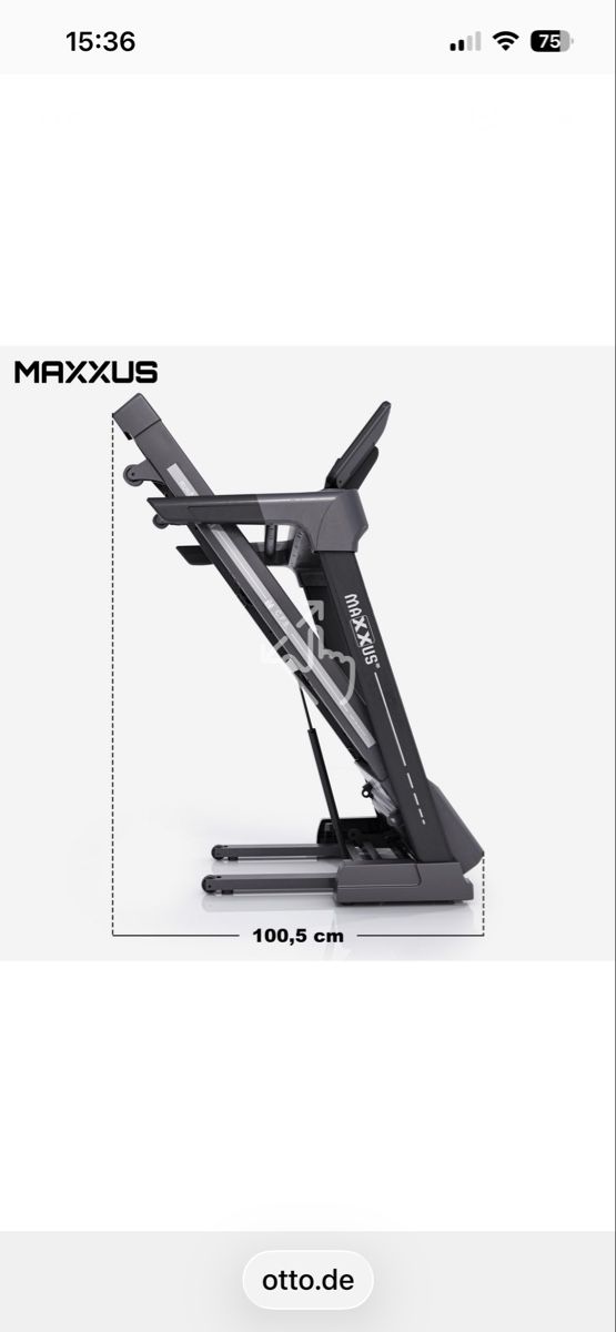 Maxxus Hometrainer: Tapis de course RunMaxx 7.1 – Gebraucht aus Broc von Biboune3 4