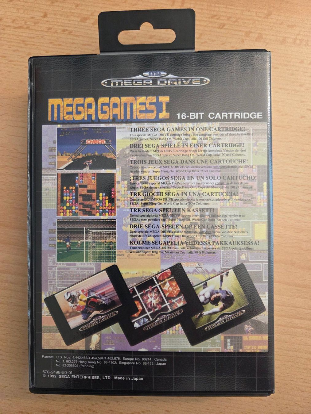 Sega Console: MEGA GAMES I - Word Cup Italia '90 – Usato da Adliswil venduto da Esjj 1