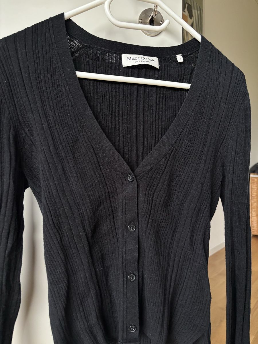 Marc O'Polo Giacche: Marc O Polo Strickjacke schwarz Leinen – Usato da Winkel venduto da Zimtguetzli 4