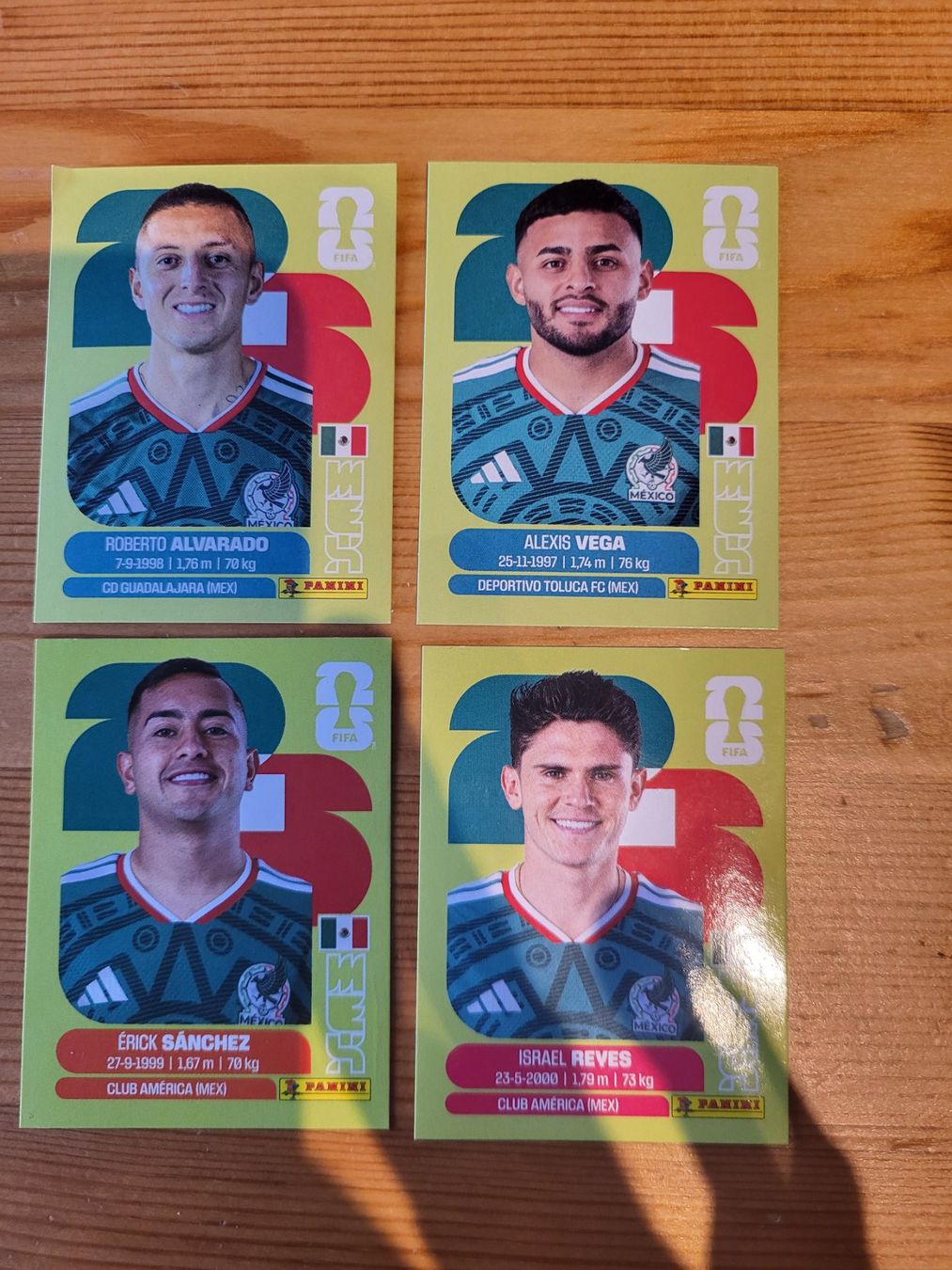 Panini Carte collezionabili: Mexico - 4 Panini - WM 2026 – Usato da Wittenbach venduto da Blauerwolf