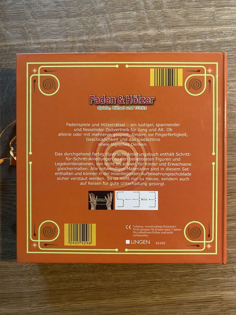 Giochi: Faden & Hölzer Knobelbuch – Usato da Müllheim Dorf venduto da chol7 1