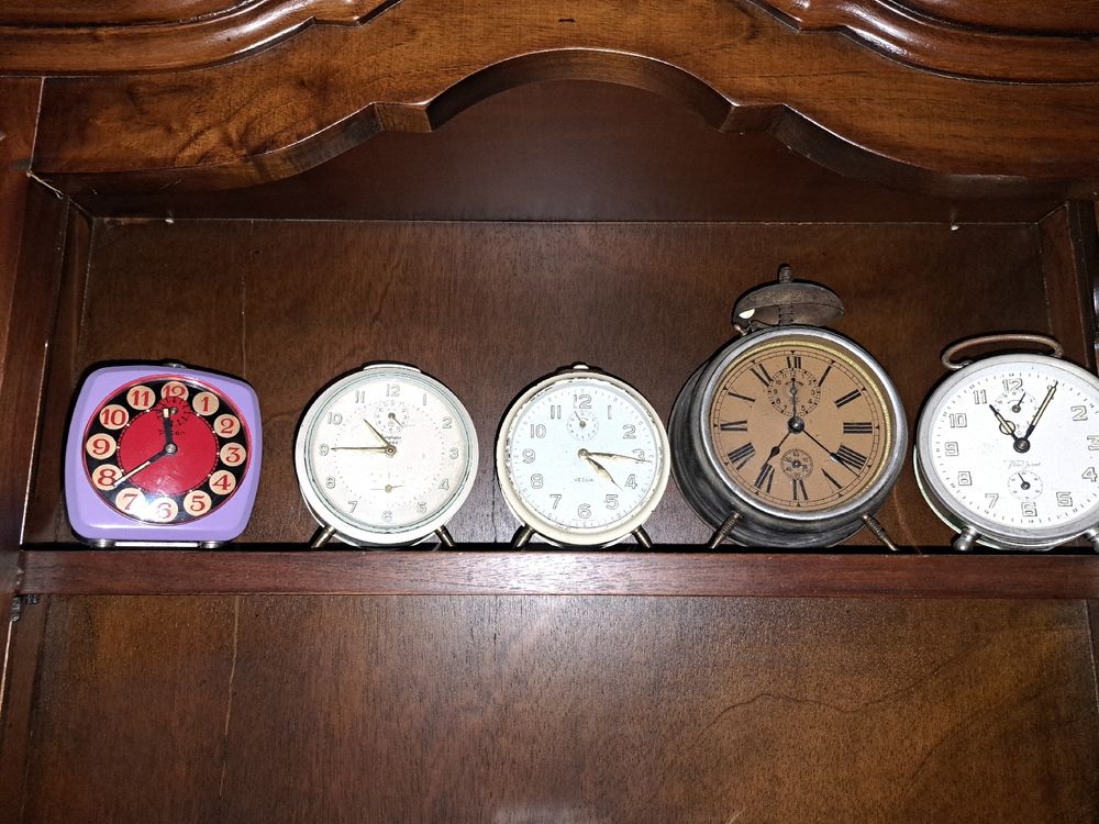 Wecker Sammlung Amyral Peter Swiz Reisewecker ua