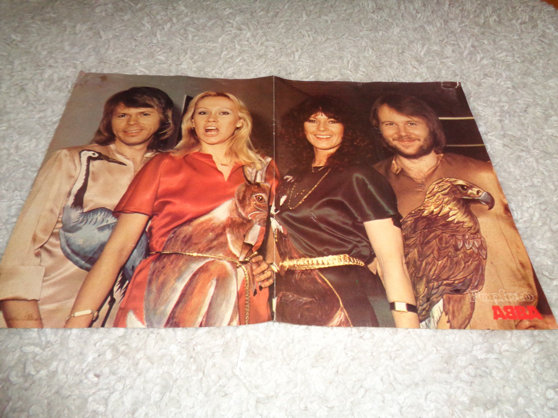Foto & Immagini: *** ABBA *** Poster / sehr alt – Usato da Othmarsingen venduto da Leuchtturmlady