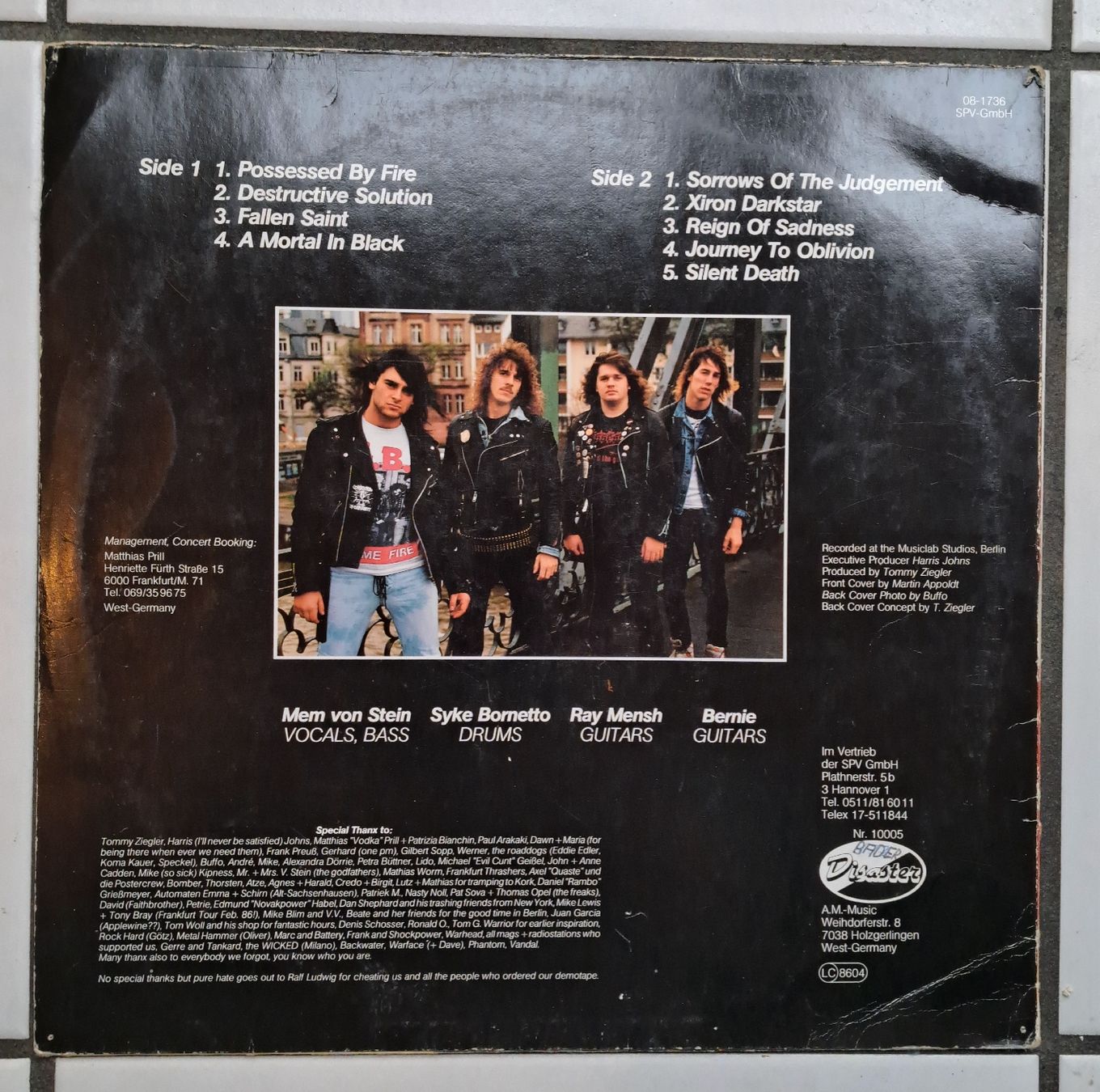 Dischi in vinile: Exumer - Possessed by Fire - LP -White Label Erstpressung DE – Usato da Solothurn venduto da Temple_of_Triton 1