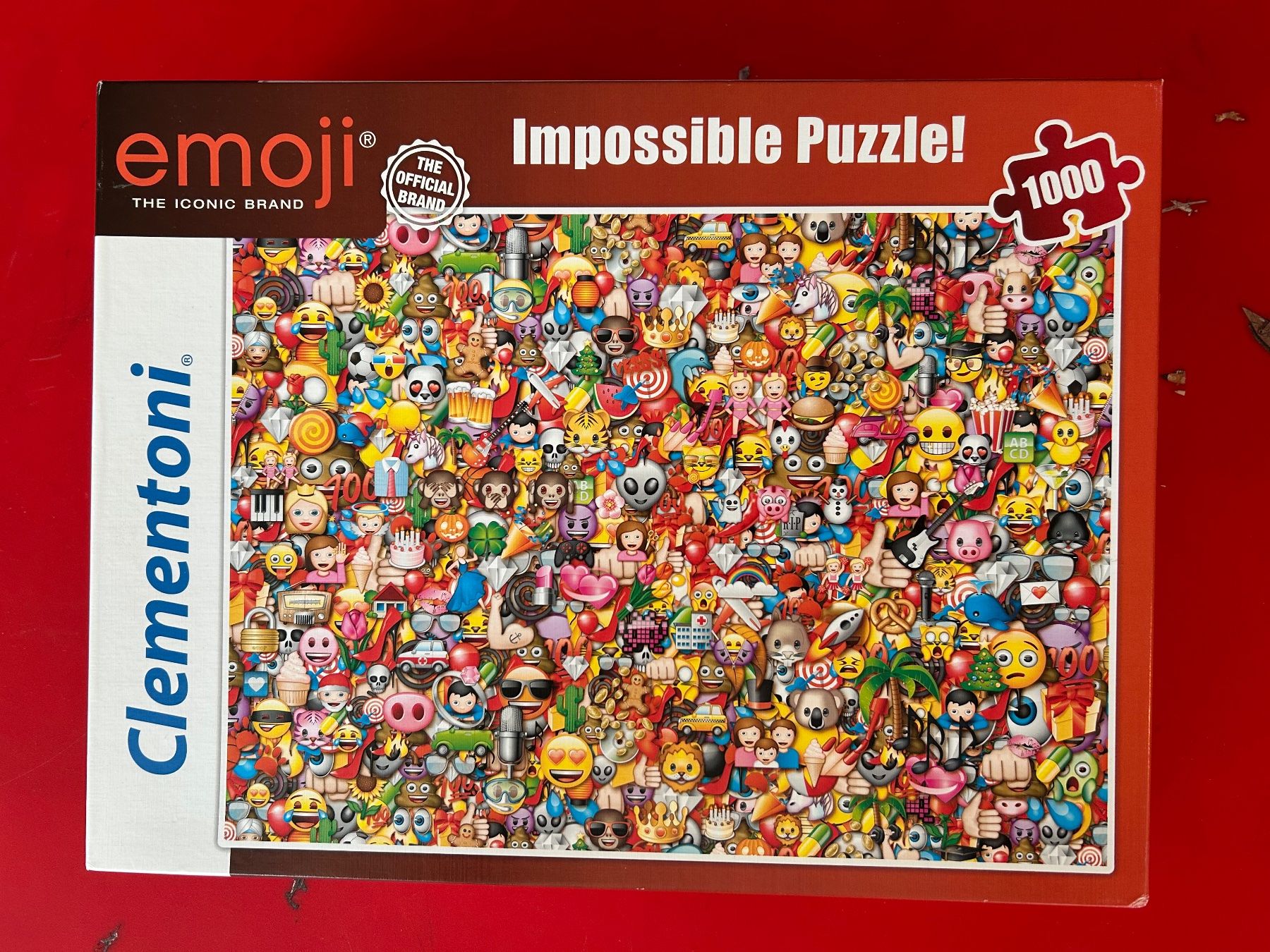 Clementoni Puzzle: Impossible Puzzle Emoji 1000 – Usato da Zürich venduto da steph27030