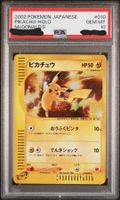 2002 Pokémon Pikachu-Holo McDonald's Karte GEM MT 10