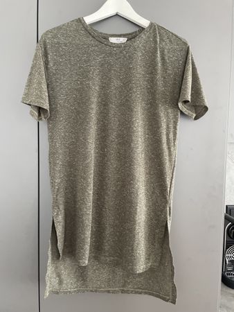 Olives langes T-shirt von Mango, Gr. XS