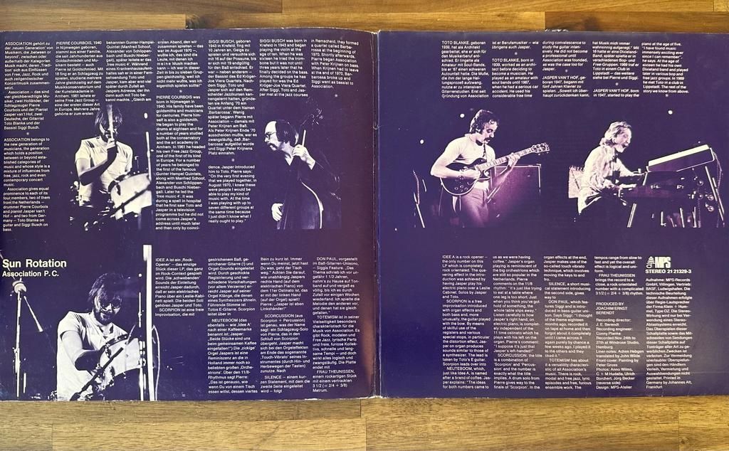 Dischi in vinile: Sun Rotation Association P.C. 1972 – Usato da Belp venduto da B7L0 2