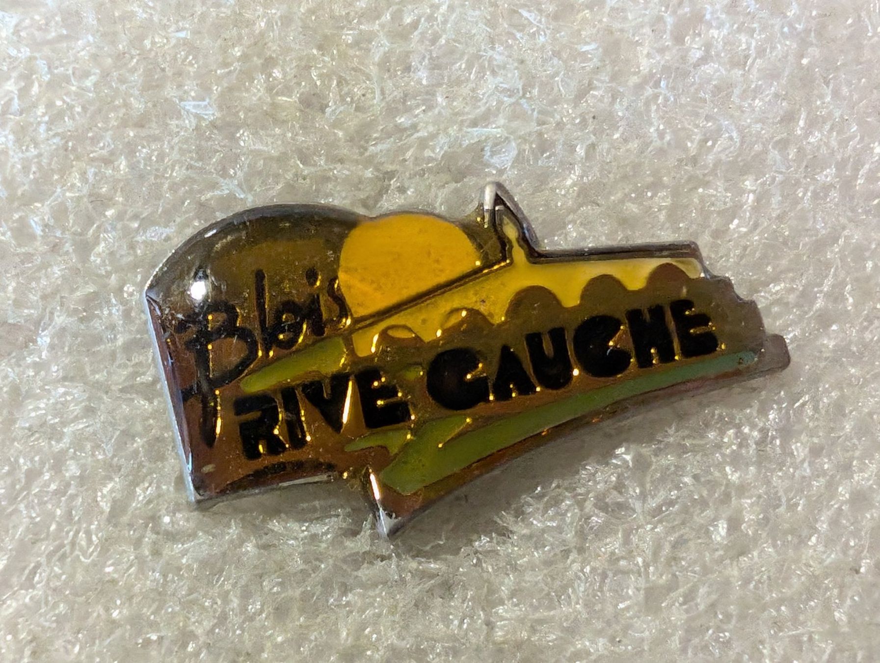 Plaketten & Abzeichen: Ansteckpin 153: Rive Cauche – Gebraucht aus Oppligen von Pin-Fall-Shop