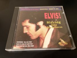 Elvis CD - Blazing into the darkness - live