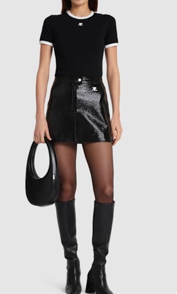 T-Shirts: COURRÈGES cooles T-Shirt - Gr. XS – Gebraucht aus Jona von vanessasupermarket20 1