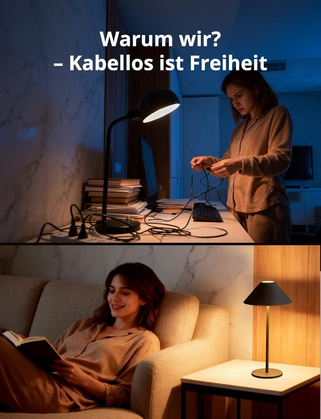 Lampen: LED Akku Tischlampe Touch – Neu und originalverpackt aus Nuglar von SaleRitter 6