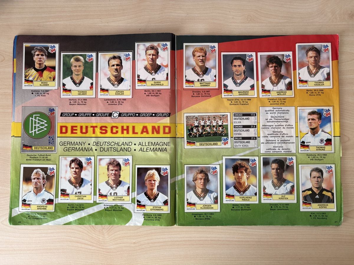 Panini Albums: Album Panini USA 94 – D'occasion à Lausanne par ValeMerky 5