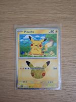 Pikachu. Pokemon 30th Anniversary. 28/30. Englisch. 
