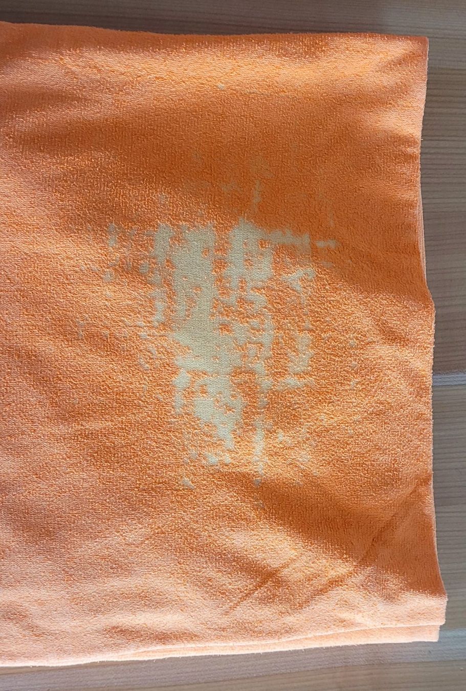 Biancheria da letto: Frottéestretch - Fixleintuch 90 x 190 cm orange – Usato da Luzern venduto da ANG3 2