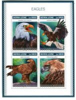 Block "Weisskopfseeadler, Riesenseeadler, Steinadler".