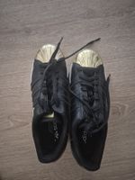 Adidas Superstar, Schwarz/Gold, Gr. 40, Top Zustand!