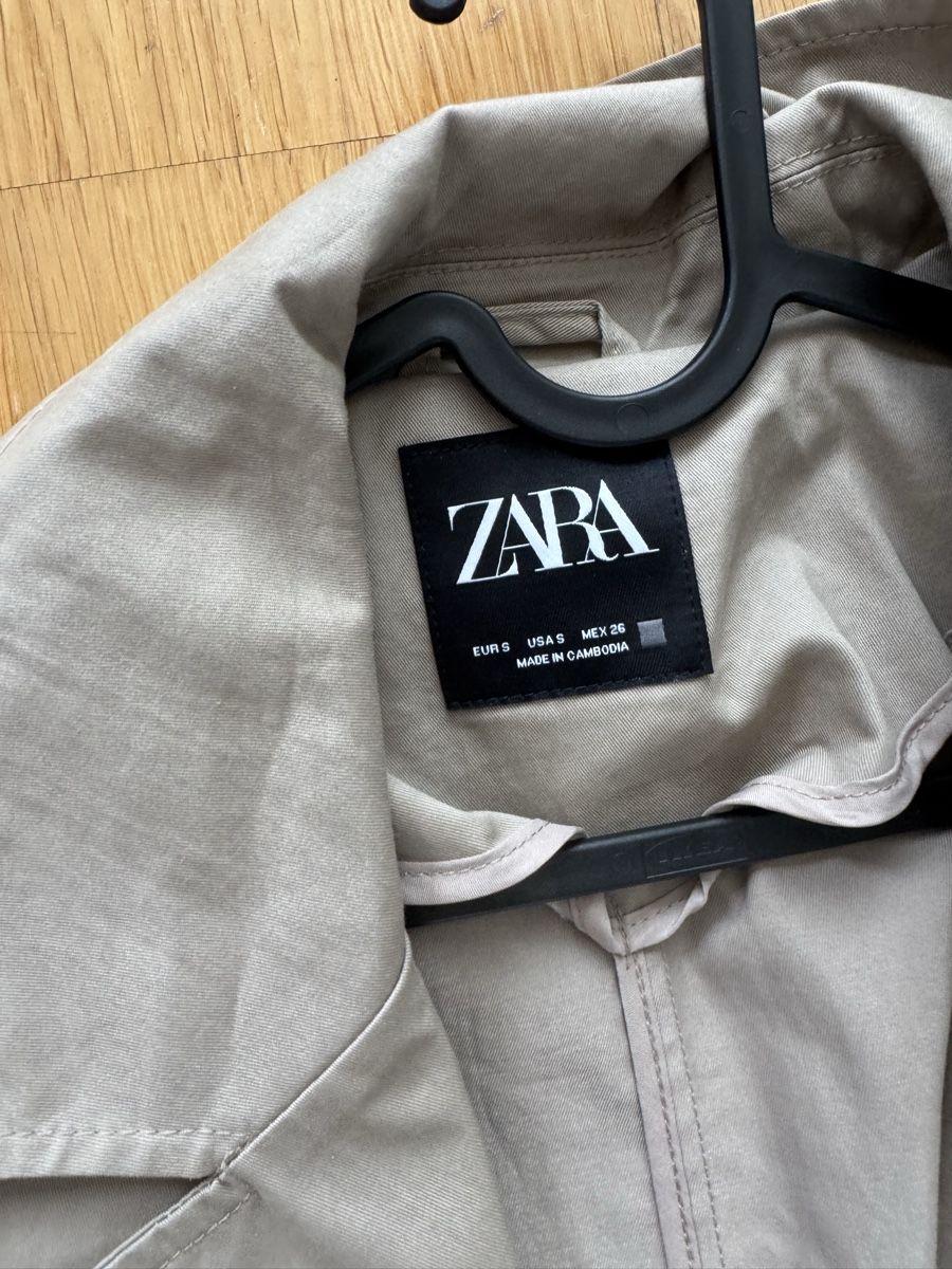 Zara Cappotti: ZARA BEIGE TRENCH COAT – Nuovo (secondo la descrizione) da Bern venduto da FashionK92 3