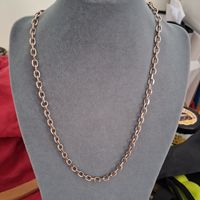Silver chain unisex vintage