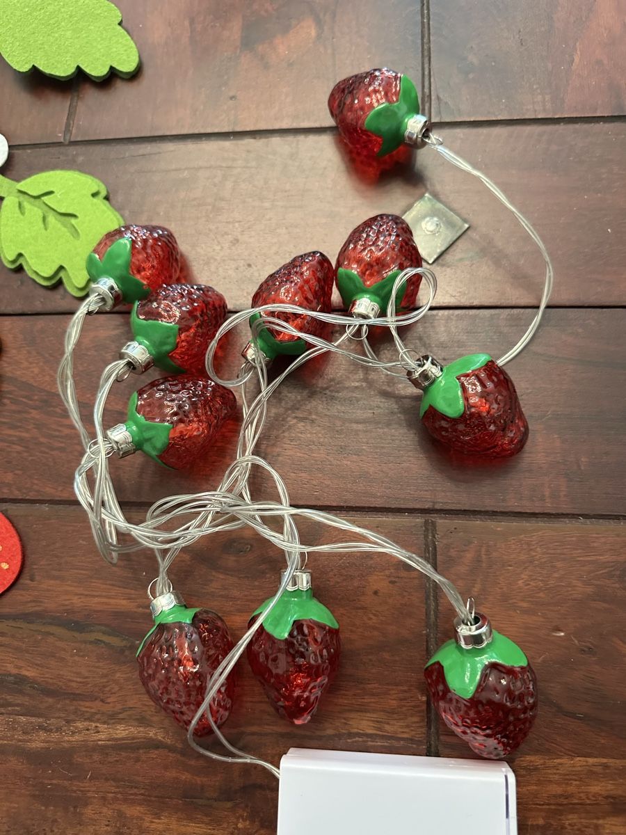 Lampade: Lichterkette Erdbeeren Glas  – Usato da Bern venduto da womiman 1