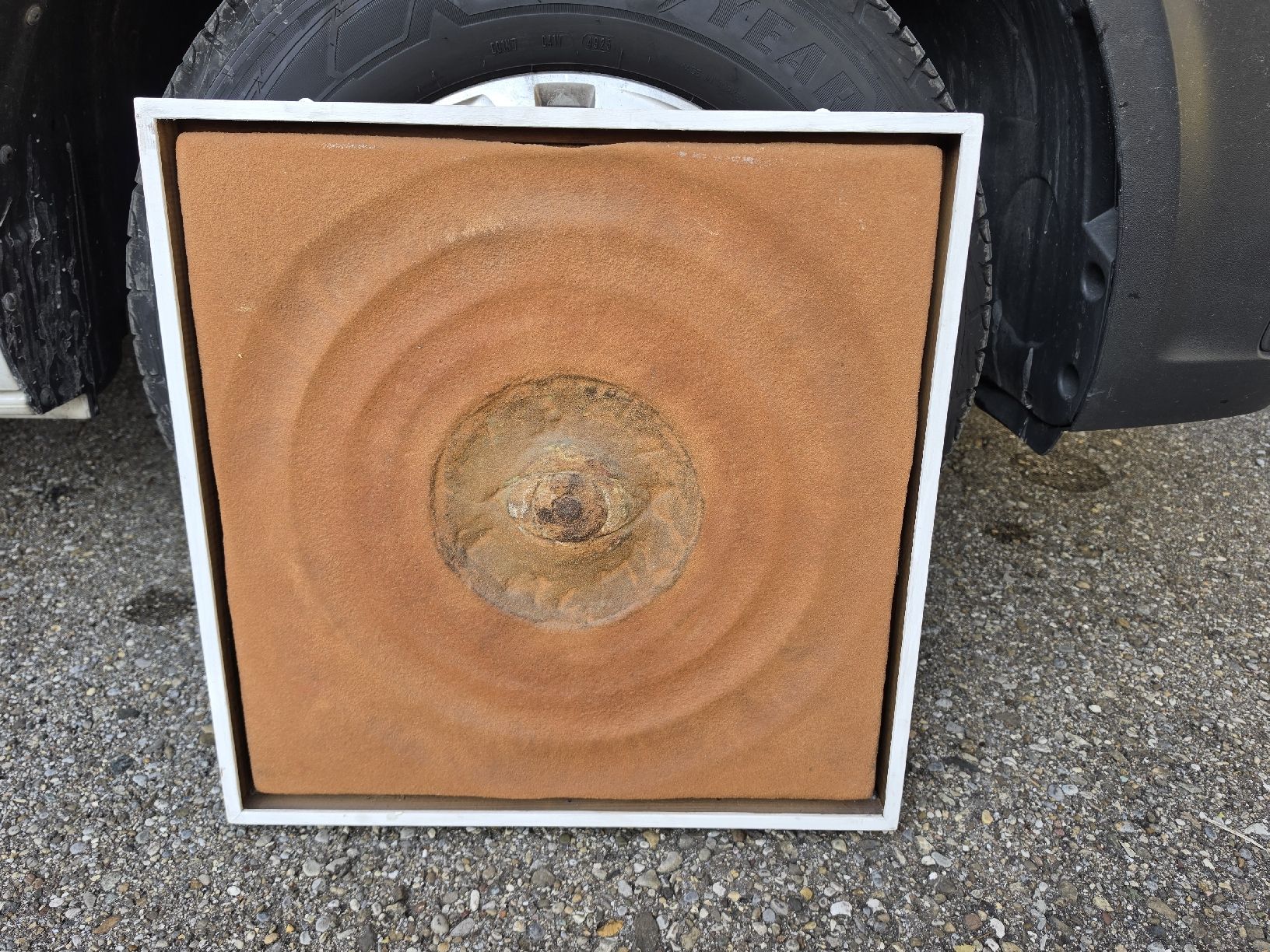 Gemälde: Bild "Auge" signiert B. Kiefer 80  – Gebraucht aus Mettlen von elios0888
