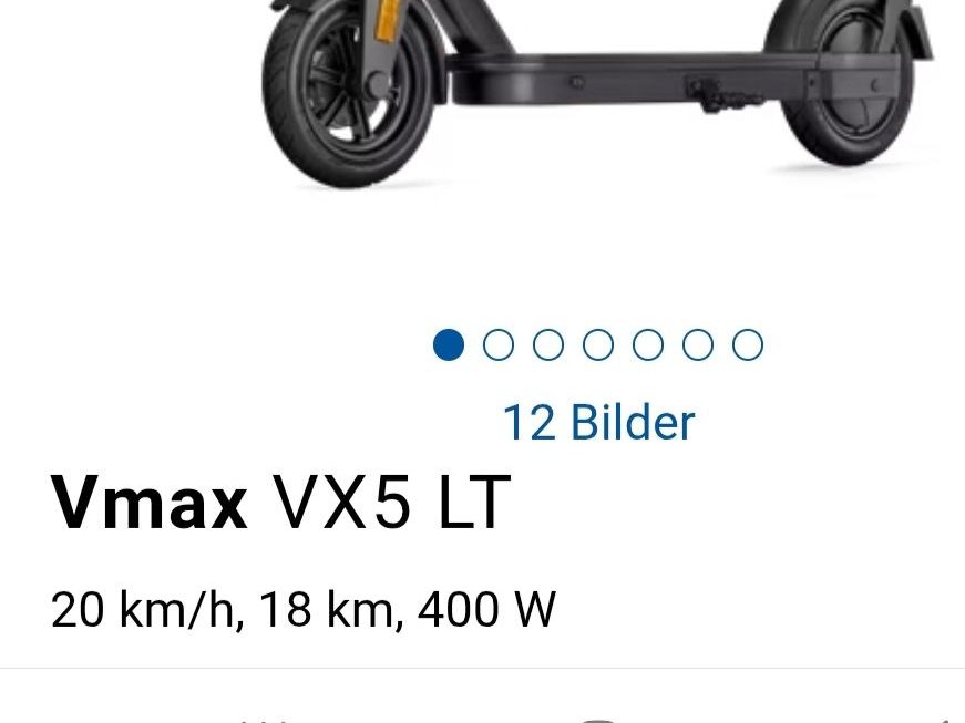 Scooters: Vmax VX5 LT – D'occasion à Langenthal par DreamSignsCH 1