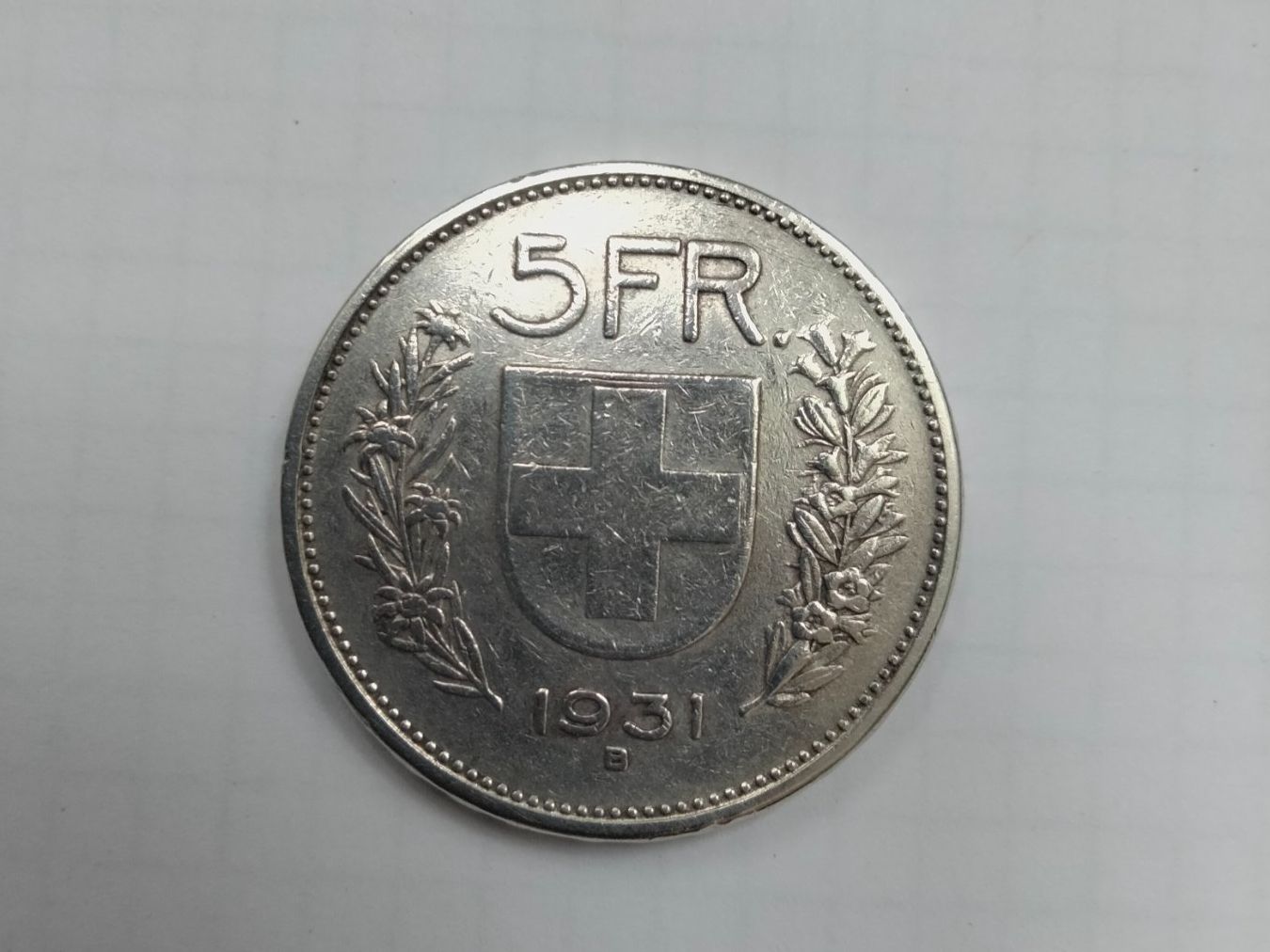 Tutti le monete: 5 Franken Silber 1931 – Usato da Seengen venduto da Charlie67