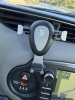 Handyhalterung Auto Lüftung schwarz grau guter Zustand