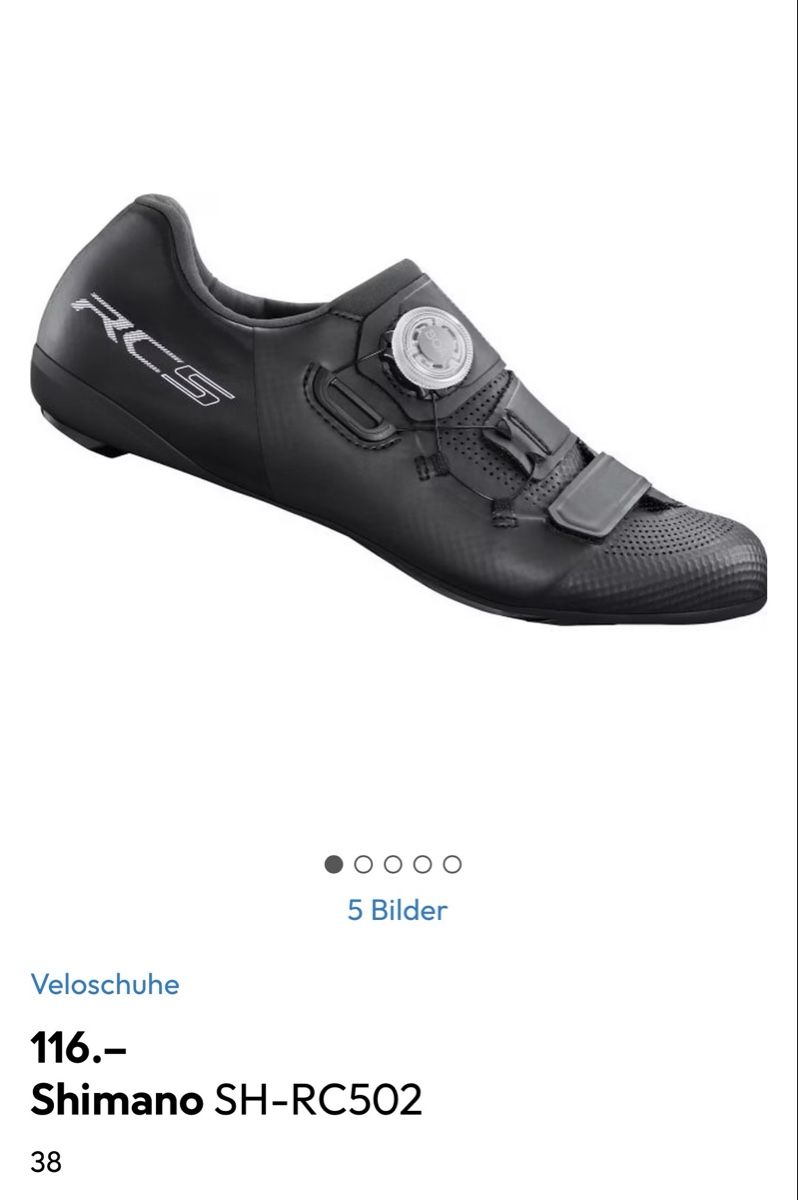 Shimano Herrenschuhe: Veloschuhe Shimano Grösse 38 – Neu (gemäss Beschreibung) aus Bern von WiederWert 2