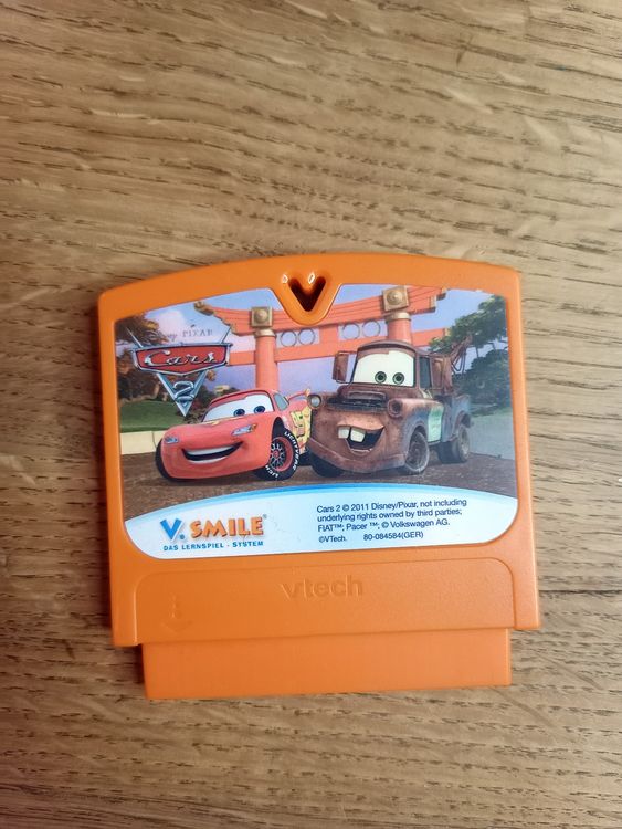 Diney Cars 2 Lernspiel Modul für Vtech V.Smile Motion (Gebraucht) in ...