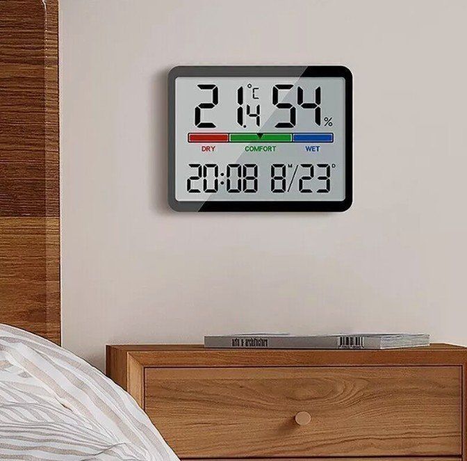 Altro per la casa: Hygrometer Wecker Digital Tischuhr mit LCD Thermometer – Nuovo (secondo la descrizione) da Kirchdorf AG venduto da Aarereussshop