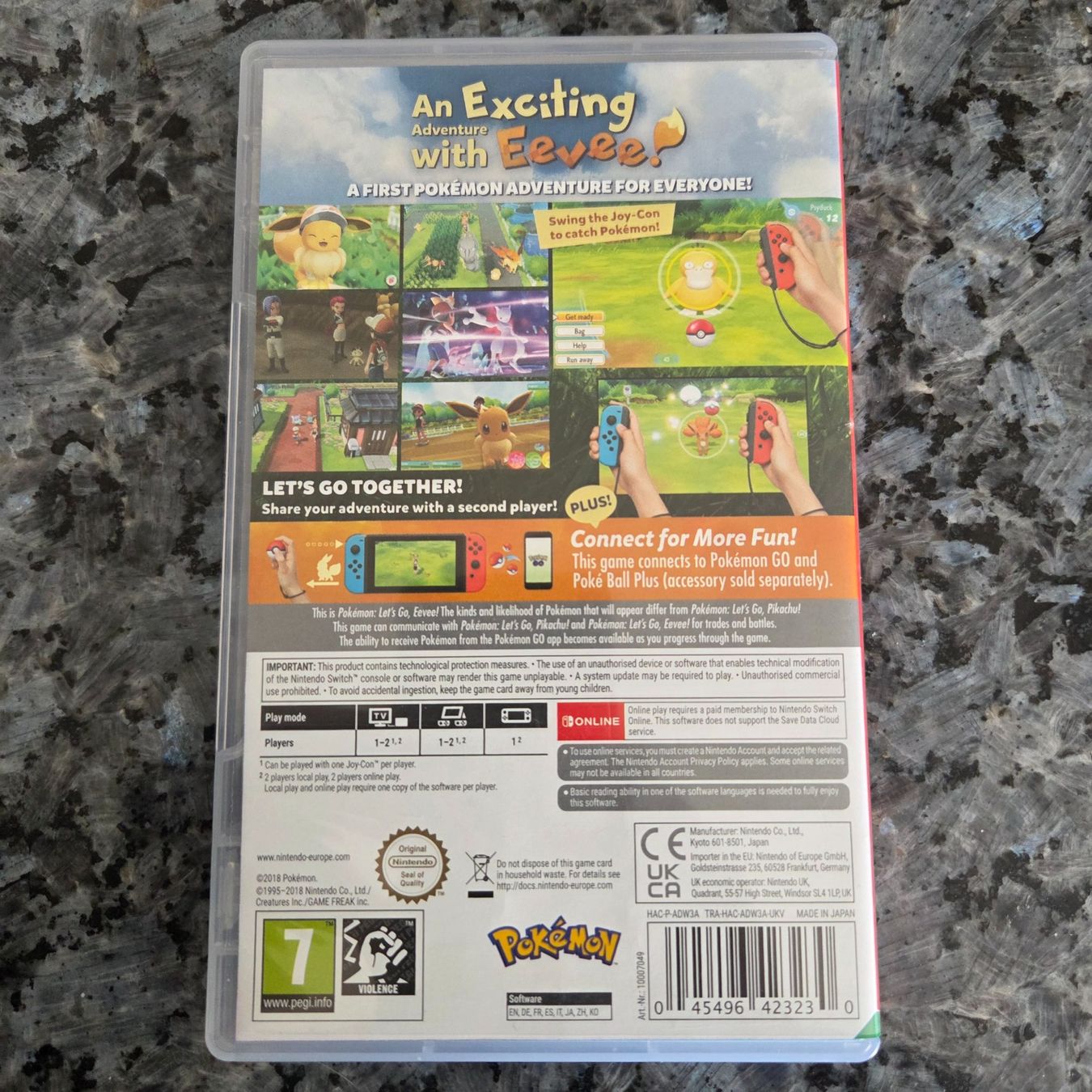 Pokémon Giochi: Pokemon Let's go Evoli - Nintendo Switch – Usato da Vernayaz venduto da Lecoffreromand 1