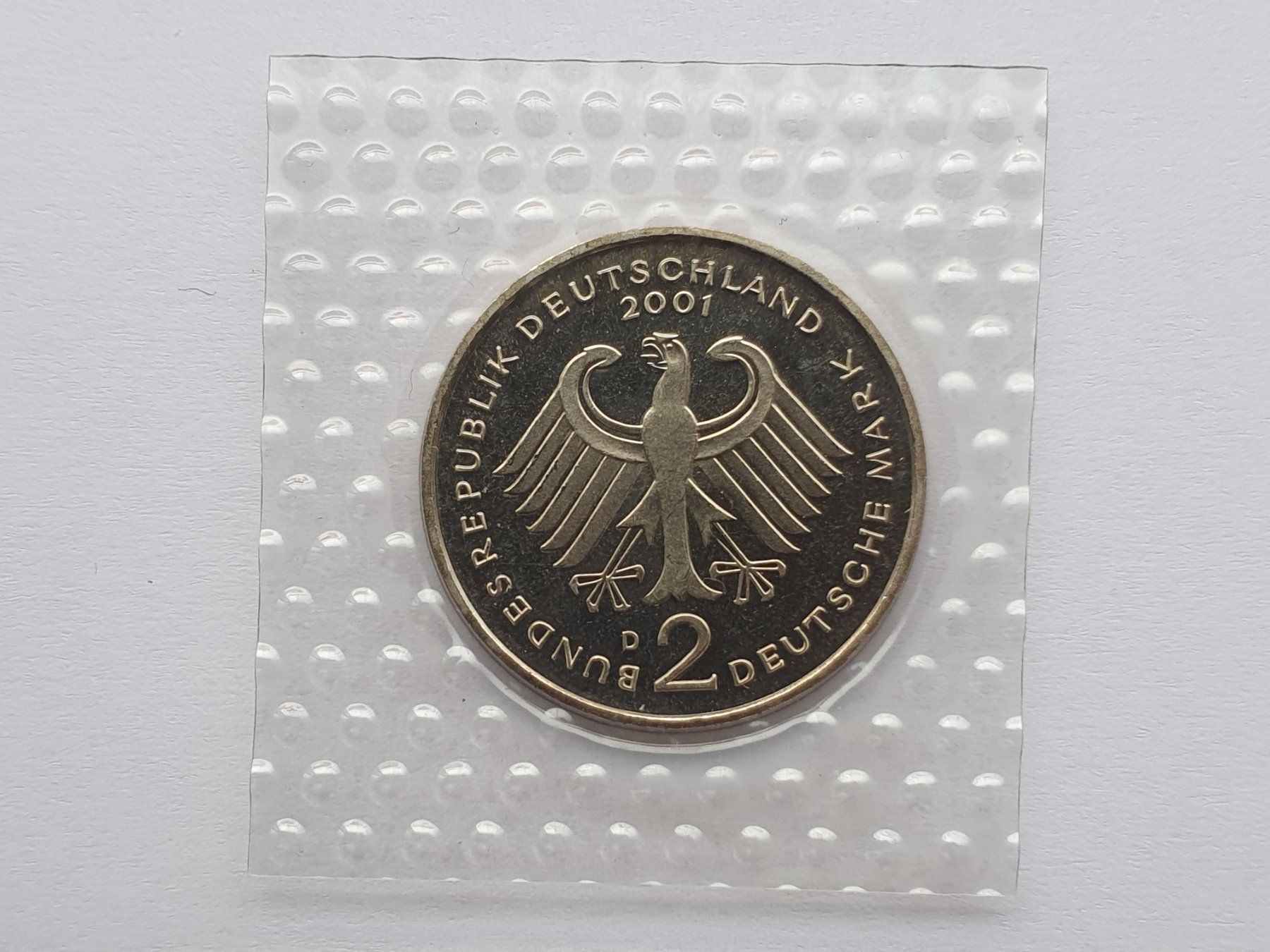 Alle Münzen: 2 DM 2001 D Stgl – Neu (gemäss Beschreibung) aus Pravidondaz von LVtik 1