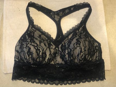 Spitzen BH Bustier Top Bralette schwarz xs 34 NEU Globus