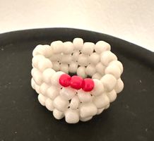 Neuf bague artisanale unique et épurée / Unikatring NEU