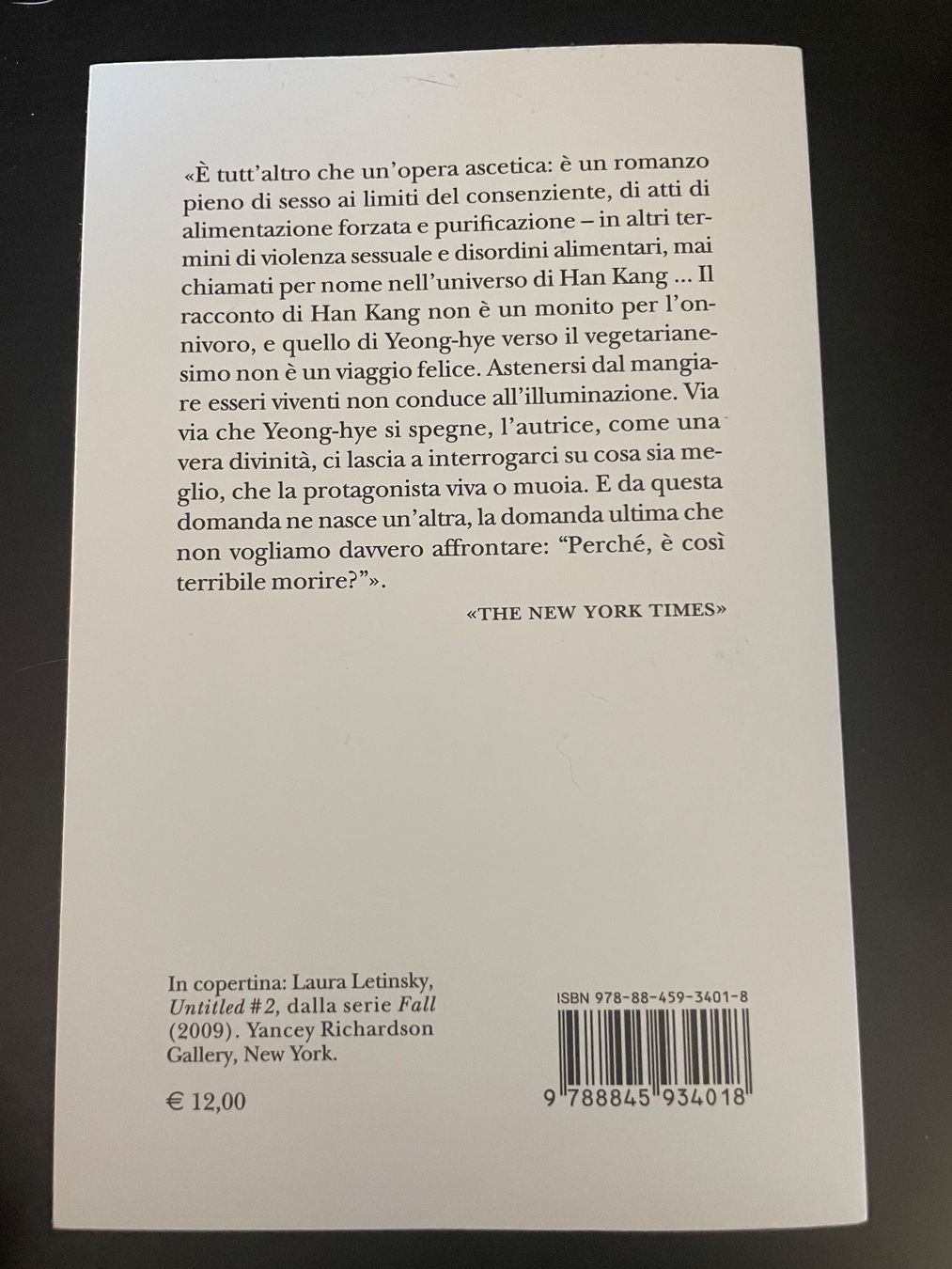 Bücher: Libro La vegetariana Han Kang Adelphi copertina morbida – Gebraucht aus Minusio von jas_ry5h 1
