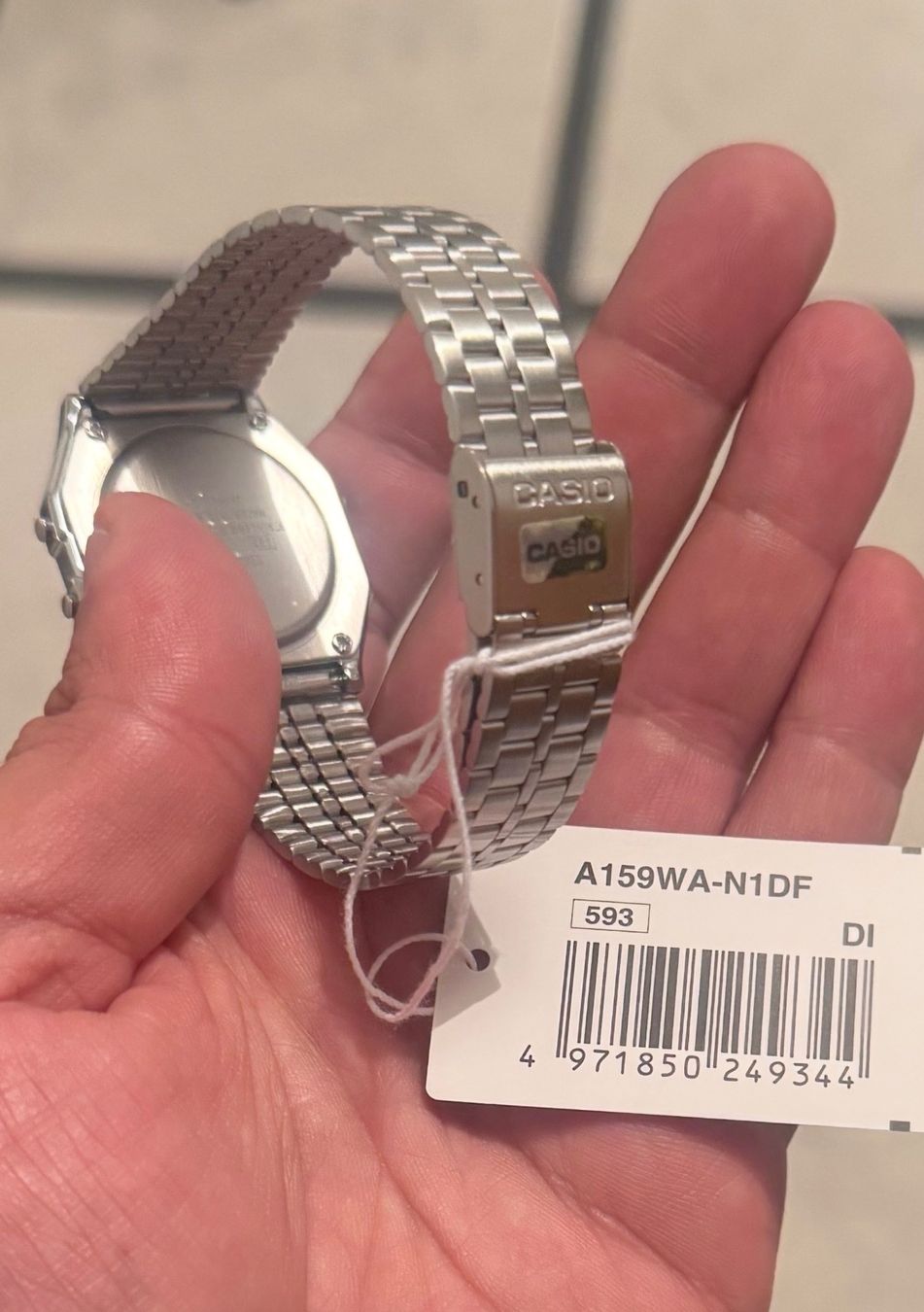Casio Orologi: Casio Armbanduhren A159WA-N1DF – Nuovo e nell'imballaggio originale da Adlikon b.Regensdf venduto da GPITIME 4